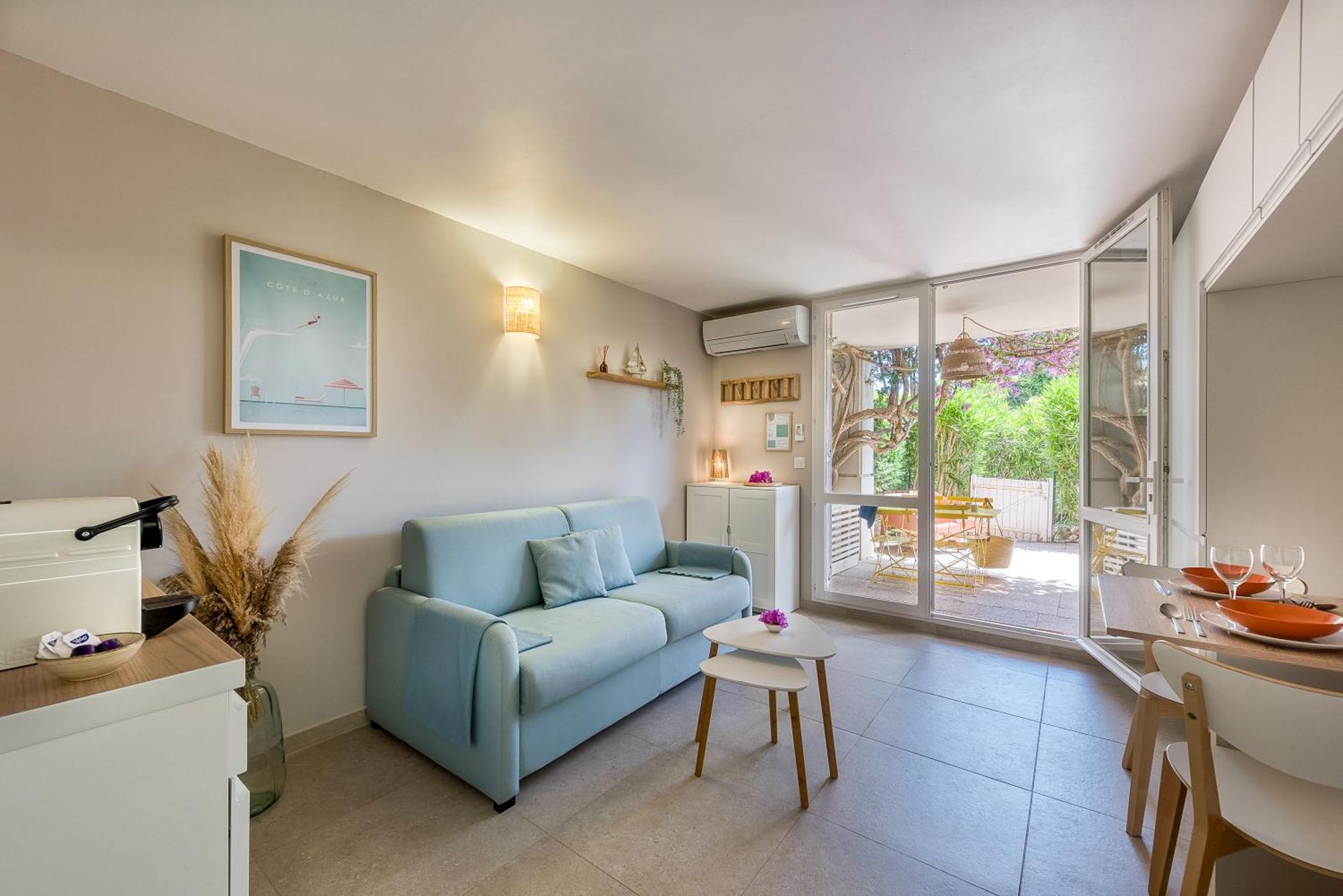 Le Lavandou Cavalière -Rez de jardin bord de mer Extérieur photo